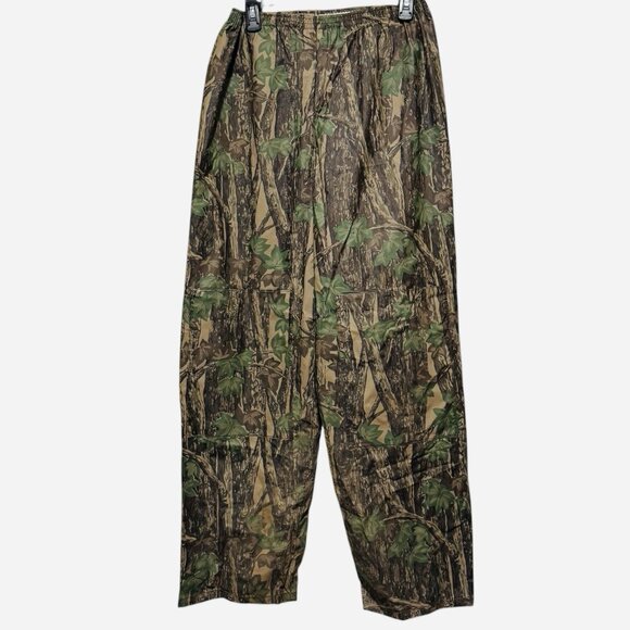 Pro Rainer Trebark Series Mens Outdoor Hunting Camouflage Nylon Rain Pants Large - Picture 2 of 11